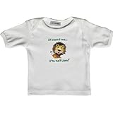 Lil Cubハブベビー半袖Tシャツライオン カラー: ホワイト