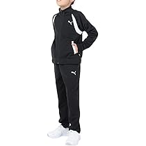 Amazon | [プーマ] 上下セット キッズ ジャージ ポリ トリコット
