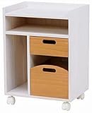 弁天インテリア サイドボード 収納ワゴン 引き出しボックス・キャスター付き 収納ラック 主材桐使用