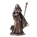 Veronese Design 9 1/2インチ 保護のヴァルキリー 樹脂像 鋳造ブロンズ仕上げ