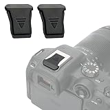 JJC 2枚入 ホットシューカバー Canon EOS R8 R50 R10 R7 R6 Mark II R5C R3対応 シューキャップ キヤノン ER-SC2 互換 ホットシュー カバー 保護 ブラック ※EOS R6 R5に不対応