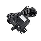 DC 12V太陽熱温水循環水ポンプブラシレスモーター水族館池水中200L / H