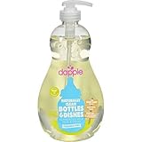 Dapple Fragrance-Free Baby Bottle and Dish Liquid - 16.9 Oz, Pack of 6 by Dapple [並行輸入品]