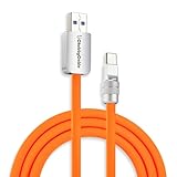 Chubbycable Chubby 2.0 USB C 240W 高速充電ケーブル シリコン ソフト 丈夫 USB C ケーブル 極厚 充電ケーブル iPhone 17-15 シリーズ iPad、チョコレート、Type-CからType-Cに対応 6.6フィート