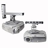 汎用 天吊り金具 天井・壁取付けプロジェクターマウントプロジェクター天吊り金具 汎用 壁掛け金具 プロジェクターブラケット 天吊り金具 プロジェクター 天井設置用ハンガー BenQ、Acer、Optoma EPSON適用