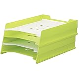 リヒトラブ マルチレタートレー  A7300-6 A4 黄緑