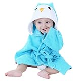 [cross] ベビータオル ベビー バスローブ タオル ポンチョ 男女兼用 防寒 風呂上がり アニマル 海 プール 出産祝い 贈り物 プレゼント ギフト おくるみ マント 保温 防寒 タオル地 ホワ