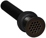 Jaclo 810-orb 17 Gaグリッドドレインno overフロー、1 – 1 / 4 " x 8インチ、オイルはブロンズ