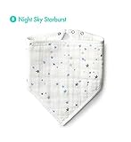 aden + anais (エイデンアンドアネイ) スタイ バンダナ よだれかけ ビブ 出産祝い 1枚 バラ売り 【並行輸入品】 NIGHT SKY STARBURST