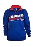 レディースプラスMLBマジェスティックチームChoiceフリースパーカー（Plus 2 x、シカゴ・カブス)