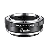 K&F Concept マウントアダプター KF-FDL（キヤノンFDマウントレンズ → Lマウント変換）