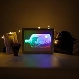 ohtop Papercutライトボックス、LED USBナイトライトランプクリエイティブ絵画、Shark Night Lamp for Baby Nurseryキッズ寝室リビングルーム