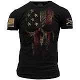 Grunt Style メンズ American Reaper 2.0 半袖Tシャツ US サイズ: Small カラー: ブラック