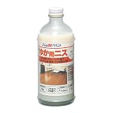 アトムハウスペイント 水性ゆか用ニス 300ML クリヤー