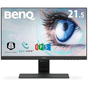 BenQ モニター ディスプレイ GW2283 (21.5インチ/フルHD/IPS/ウルトラスリムベゼル/輝度自動調整(B.I.)搭載/ブルーライト軽減/スピーカー付き)