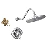 Moen KSWA-P-TS312CR Waterhill 10-Inch Rainshower, Chrome [並行輸入品]