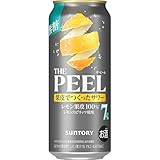 THE PEEL (ザ・ピール) レモン 500ml 24本　ALC.7％【果皮で作ったレモンピールサワー】［サントリー チューハイ］