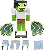 Minecraft クリエイターシリーズ パーティーシェード フィギュア コレクション組み立て玩具 3.25インチ アクションフィギュア アクセサリー付き 対象年齢6歳以上