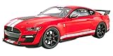 GTスピリット 1/18 2020 フォード マスタング シェルビー GT500 レッド/ストライプ 完成品