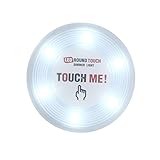 TopYart ワイヤレスLEDライト タッチセンサーライト コンパクト ナイトライト (ホワイト)