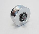 4 " V -スライディングゲートホイールW / Axle – 加工&亜鉛plated-1500 LB容量