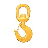 吊具 スイベル フック (ベアリング入) YHB YHB1 使用荷重 1000 kg 破断荷重 5 t A 77 mm B 39 mm C 43 mm D 98 mm スリーエッチ HHH H