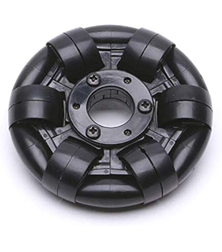 Amazon | 100mmダブルプラスチックオムニホイール[台車・タイヤ 