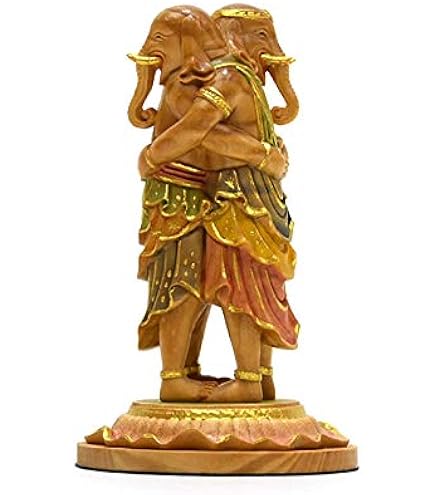 Amazon.co.jp: 極小仏 歓喜天 8.8cm（木製：ツゲ 金泥仕上）＿聖天