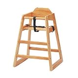 椅子 ベビーチェア(大)BR [52 x 51 x H74 x SH50cm] 木製品 (7-772-3) 料亭 旅館 和食器 飲食店 業務用