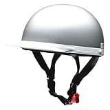 リード工業(LEAD) バイクヘルメット クロスハーフ CR-740 シルバー フリー 57~60cm未満