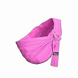 Kangaroobaby　ベビースリング　ベビーキャリー　抱っこひも　通気性抜群　10ＫＧ以内の赤ちゃんに向き(スイカ赤)