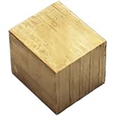 TUBENEXIAN 真鍮角棒 ロッドブロック 角型 10mm 20mm 25mm 30mm 35mm 40mm 45mm 50mm 55mm 60mm 65mm 70mm 75mm 80mm CNC(100mm x 10mm x 10mm)