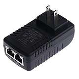 F Fityle 15V 0.8A PoEインジェクタパワー　オーバー　イーサネット　アダプタ　802.3 Af Ipカメラに対応