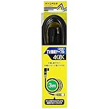 マスプロ電工 TV接続ケーブル 4Cケーブル 3m 黒色 JLS3W-P