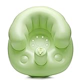 赤ちゃんがお風呂で安心して座れる セーフティベビーチェア　グリーン