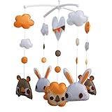 アニマルフレンズシリーズ、ミュージカルモバイル、回転可能なモバイル[フォレストフレンズ]
