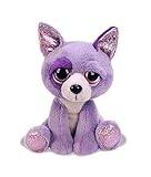 Suki Gifts Lil Peepers Fun Salsa Chihuahua Dog Plush Toy with Pink Sparkle Accents (Medium, Purple) 