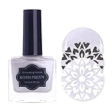 BORN PRETTY スタンプネイルカラー 1ボトル 15ml スタンピングネイル専用ポリッ...