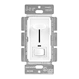 Enerlites 50321-w 3ウェイディマースイッチfor調光機能付き白熱灯/ハロゲン700-watts 1 Pack ホワイト 50321-W-STICKER