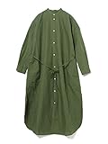 (メリアビームス) merrier BEAMS ARCH&LINE アーチアンドライン / 別注 17S シャツワンピース (授乳対応) 67260276802 ONE SIZE KHAKI