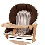Geuther ゴイター 【チェア別売】ハイチェア　専用クッション FAMILY ボーダー(ブラウン)