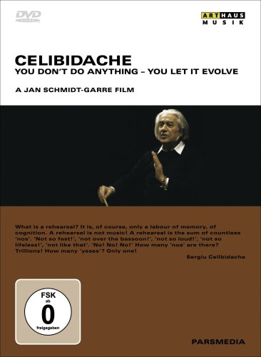 �A����DVD �`�F���r�_�b�P�̃h�L�������g�FCelibidache: You Don't Do Anything You Let It��Amazon�̏��i�ł��J��