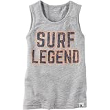 Carter's(カーターズ) ビーチグラフィックタンク グレー トップス半袖Tシャツ 24ヶ月【並行輸入】