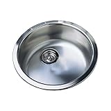 Blanco 500-336 Rondo 18 1/8-Inch Bar Sink, Satin Polished Finish [並行輸入品]