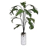 Naisidier Kids Toys ドールハウス ビビッドグリーン プラント バナナナの木 ドールハウス 人工ミニチュア植物 1/12スケール バナナの木 ホワイトボトル