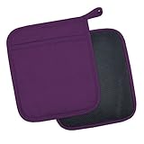 DII 100% Cotton, Machine Washable, Heat Resistant to 425 Degrees, Everyday Kitchen Basic Neoprene Po