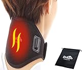 【理学療法士監修】 首 サポーター USB接続3段調節 首サポーター ホット 無臭 水で洗える あたため グッズ 温める 男女兼用 首 ホットパック コルセット 日本語説明書 収納袋 [DREAMPARTY] dp206