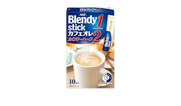 Amazon Agf Blendy ブレンディ スティック カフェオレ カロリーハーフ 10本入 24箱 Blendy ブレンディ インスタント スティック 通販