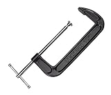 TEKTON 4035 10-Inch Malleable Iron C-Clamp, 10-Inch Jaw Opening, 3-1/2-Inch Throat Depth [並行輸入品]