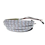 ALITOVE WS2812個別アドレス指定可能LEDライト5m　300LEDピクセルフレックスランプドリームカラー 非防水 ホワイトボード　ＤＣ　５Ⅴ